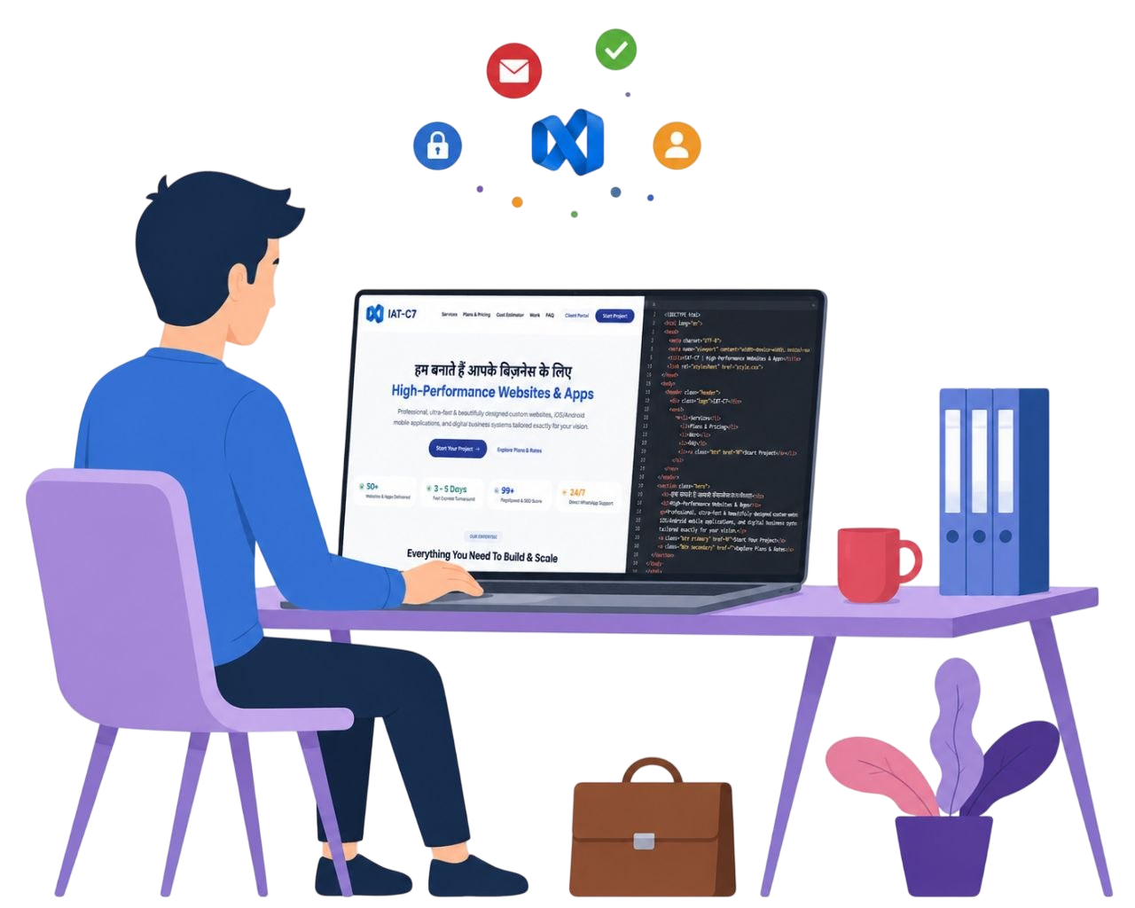 IAT-C7 Developer Portal Illustration